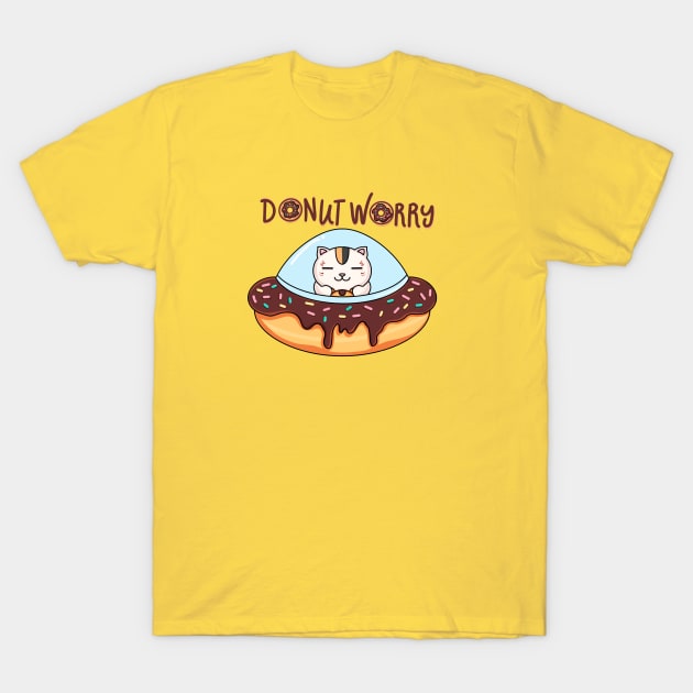 Donut Worry T-Shirt by Kuchisabishii